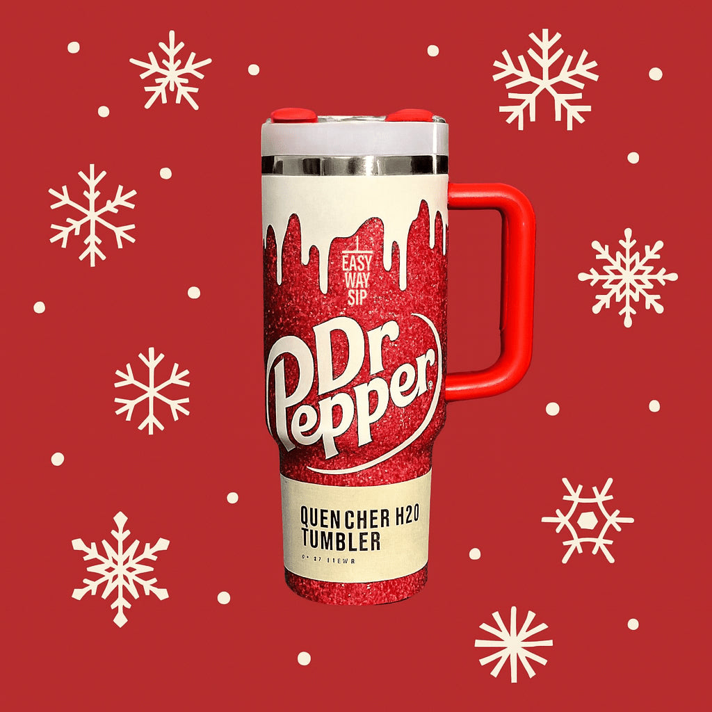 SJ®Dr pepper spark tumbler