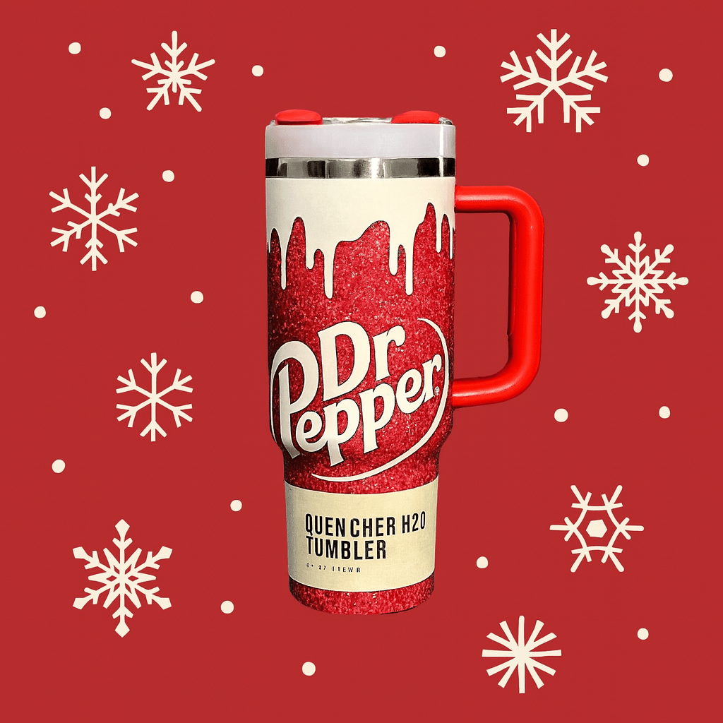 Dr pepper spark tumbler