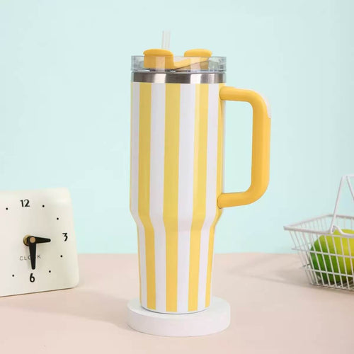 Sunny Stripe Quencher Tumbler