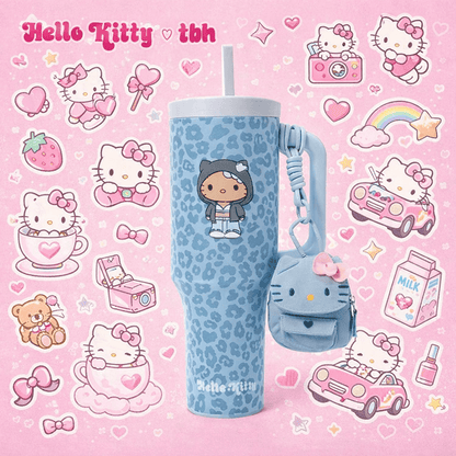 Leopard Chic Hello Kitty