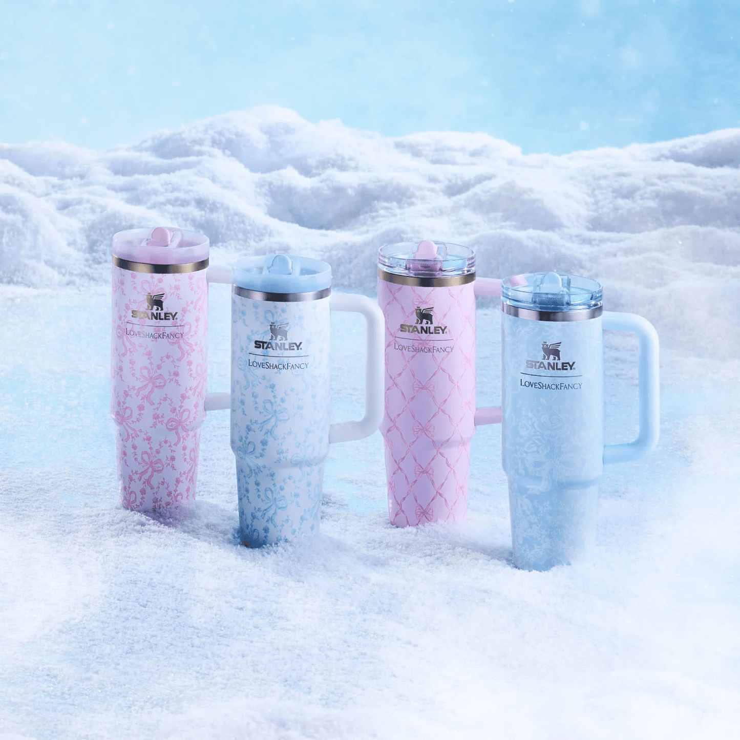 Frost Bloom Pastel Insulated Tumbler