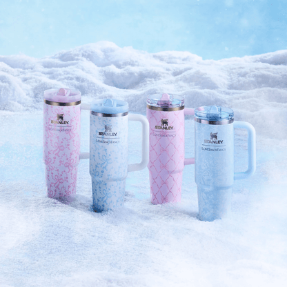 Frost Bloom Pastel Insulated Tumbler