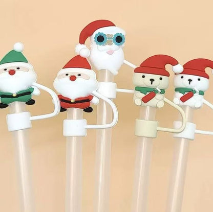 Christmas Straw Cap（4 packs)