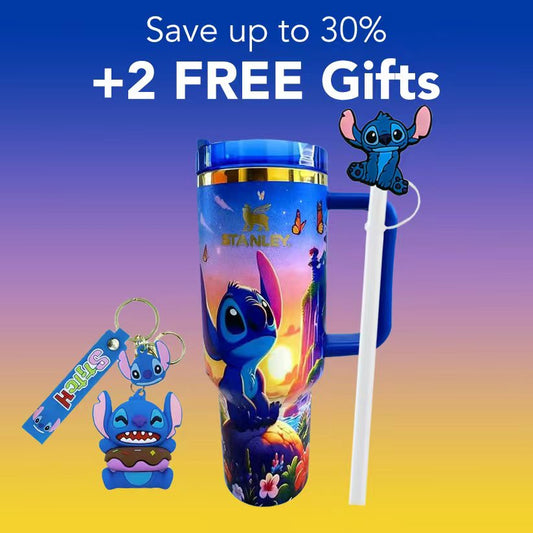 Stitch Tumbler Gift Set